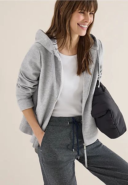 CECIL Hoodie Jacke in Woll-Optik günstig online kaufen