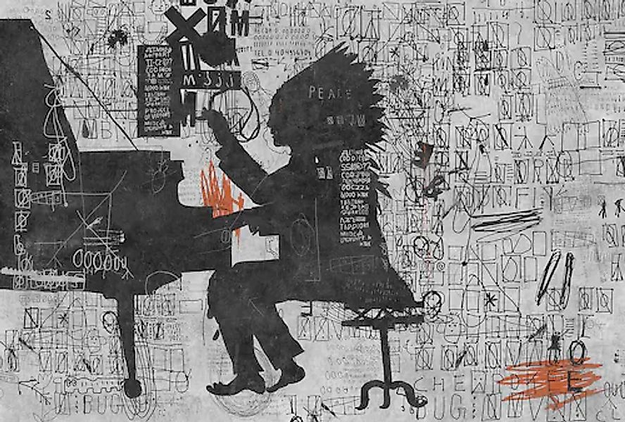 living walls Fototapete »Walls by Patel Piano Bar« glatt Vlies, Wand günstig online kaufen