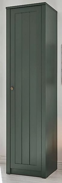 Furn.Design Schuhschrank Forres (Flurschrank in Landhaus grün, 50 x 197 cm) günstig online kaufen