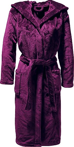 REDBEST Bademantel Unisex-Bademantel "Perris" mit Kapuze, günstig online kaufen