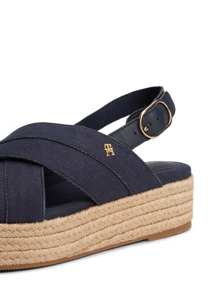 Tommy Hilfiger DENIM ESPADRILLE PLATFORM SANDAL günstig online kaufen