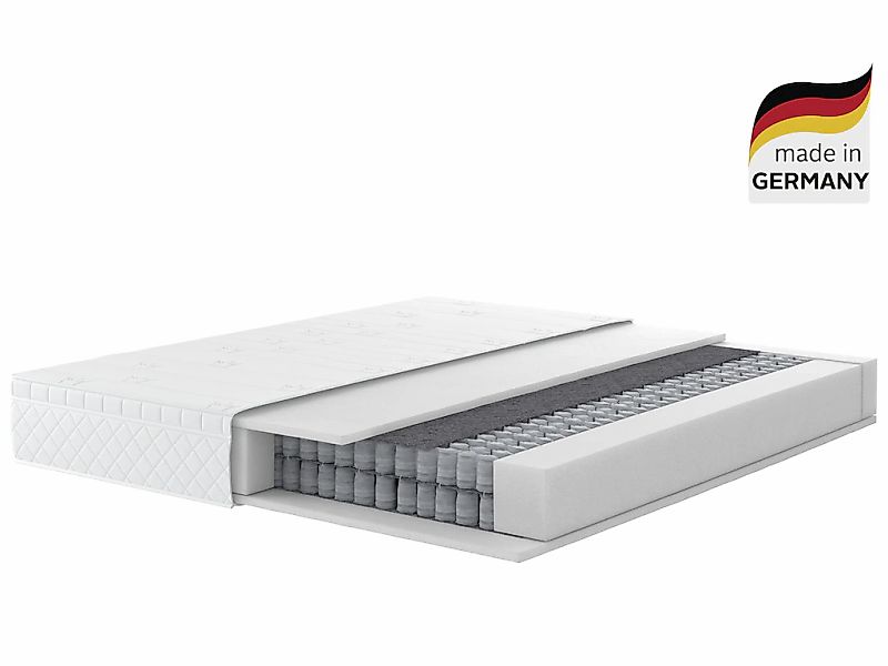 Malie Boxspringmatratze "Meike 7 Zonen Matratze 90x200 cm, 140x200 cm & wei günstig online kaufen