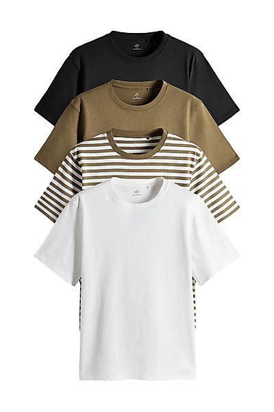 The Set T-Shirt 4er-Pack Relaxed Fit günstig online kaufen