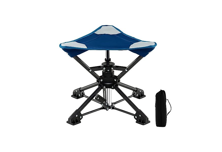 COSTWAY Campingstuhl, 360° drehbarer Jagdstuhl, bis 150kg belastbar günstig online kaufen