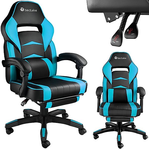 tectake Gaming-Stuhl Racing Bürostuhl (Set, 1 günstig online kaufen