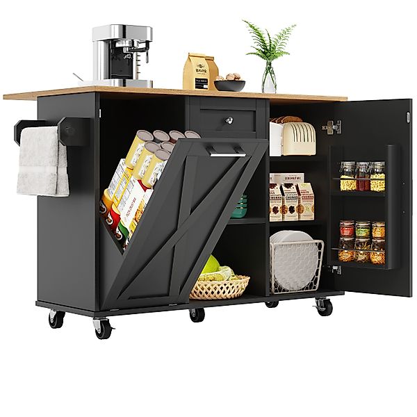i@home Küchenwagen Kücheninsel, Küchenschrank, Multifunktionale Esstisch günstig online kaufen