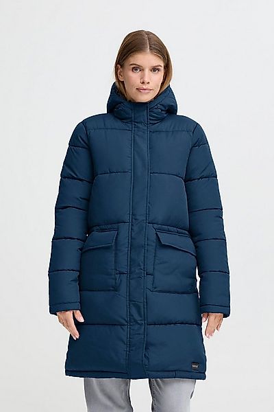 OXMO Wintermantel OXMINNA LONG JACKET Modischer Steppmantel mit Kapuze günstig online kaufen