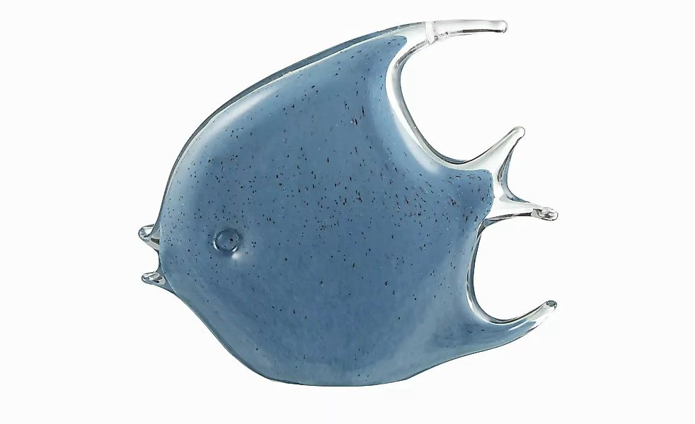 HOME STORY Deko Fisch   ¦ blau ¦ Glas ¦ Maße (cm): B: 18 H: 15 T: 4.5 Acces günstig online kaufen