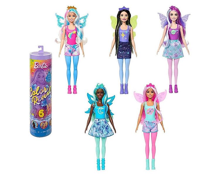 Mattel® Anziehpuppe Mattel HJX61 Barbie Color Reveal - Rainbow Galaxy - Pup günstig online kaufen