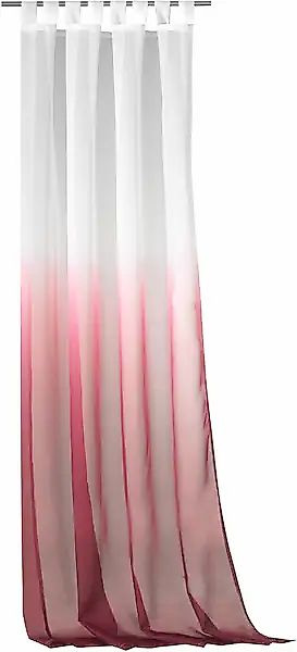 Weckbrodt Vorhang »Maischa«, (1 St.), Voile, transparent mit Farbverlauf, G günstig online kaufen