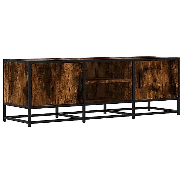 vidaXL TV-Schrank Räuchereiche 120x35x41 cm Holzwerkstoff und Metall 848841 günstig online kaufen