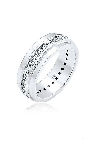Elli Fingerring Bandring Klassik Kristalle 925 Silber günstig online kaufen
