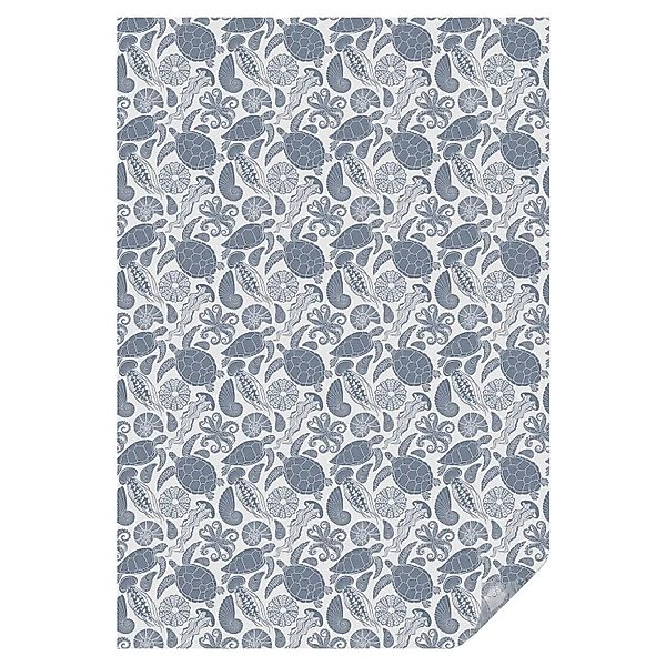 Tulup Fensterfolie Meeresleben Folie für Fenster Sichtschutz 100x146 cm Bla günstig online kaufen