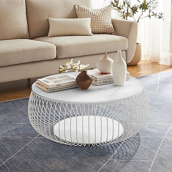 SalesFever Couchtisch »Coffeetable Wohnzimmertisch im minimalistischen Stil günstig online kaufen