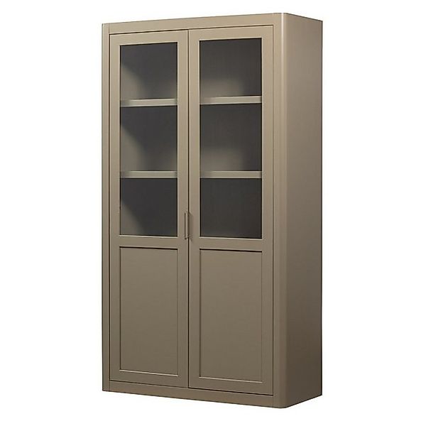 WOOOD Vitrine Gunnar aus Kiefernholz, Mud günstig online kaufen