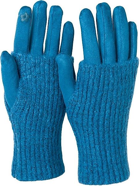 styleBREAKER Strickhandschuhe Touchscreen Stoff Handschuhe mit abnehmbarer günstig online kaufen