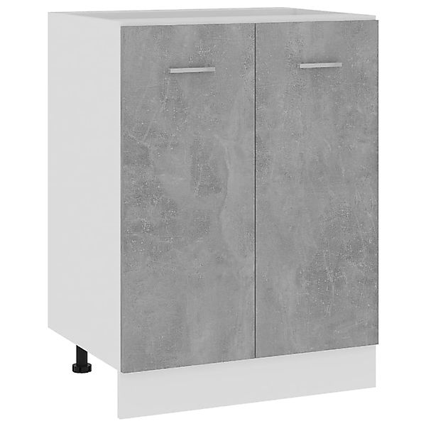 Unterschrank Betongrau 60x46x81,5 Cm Spanplatte günstig online kaufen