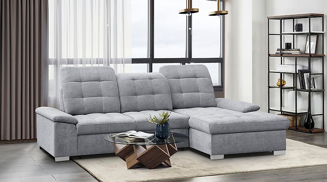 WERK2 Ecksofa "Carmen, mit Bettfunktion & Bettkasten, optional Sitztiefenve günstig online kaufen