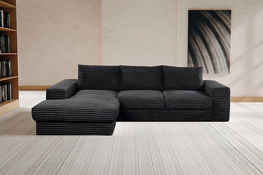 WERK2 Ecksofa "Rozzana Design Ecksofa mit hohem Komfort, zeitlos & elegant, günstig online kaufen