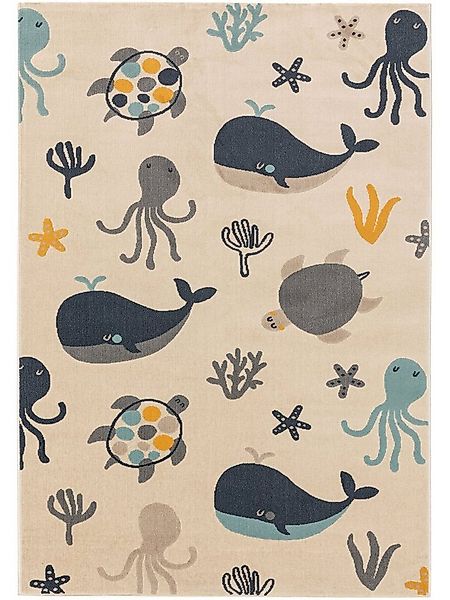 benuta Kinderteppich Fabius, rechteckig, Höhe: 6 mm, Kunstfaser, Berber, Et günstig online kaufen