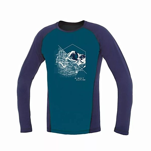 Directalpine Langarmshirt Furry Long 1.0 Lang Arm Merino Shirt petrol/indig günstig online kaufen
