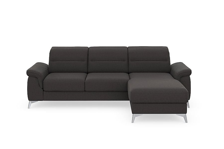 sit&more Ecksofa »Sinatra L-Form« mit Recamiere, optinal mit Kopfteilverste günstig online kaufen