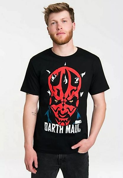 LOGOSHIRT T-Shirt Darth Maul - Krieg der Sterne mit Star Wars-Print günstig online kaufen