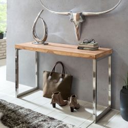 FINEBUY Konsolentisch Konsolentisch Holz Massiv 120 günstig online kaufen