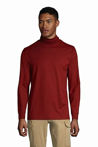 Super-T Rollkragenshirt, Classic Fit, Herren, Größe: XL Normal, Rot, Jersey günstig online kaufen
