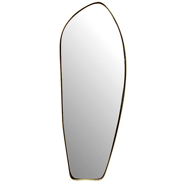 FINEBUY Wandspiegel (Asymmetrisch 33x90 cm, Dekospiegel günstig online kaufen