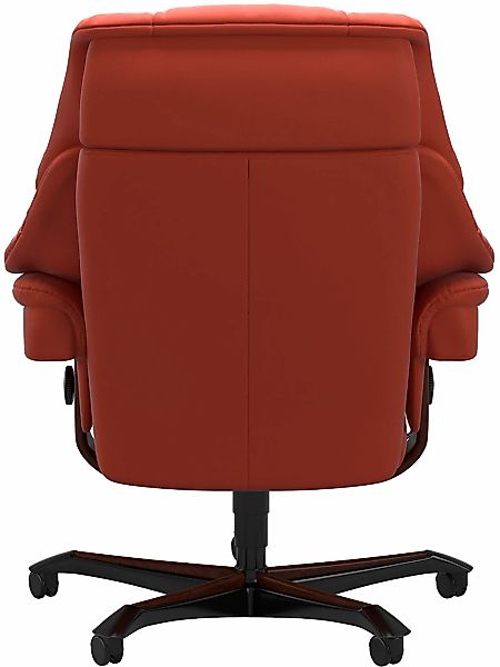Stressless® Relaxsessel »Reno« mit Home Office Base, Größe M, Gestell Braun günstig online kaufen
