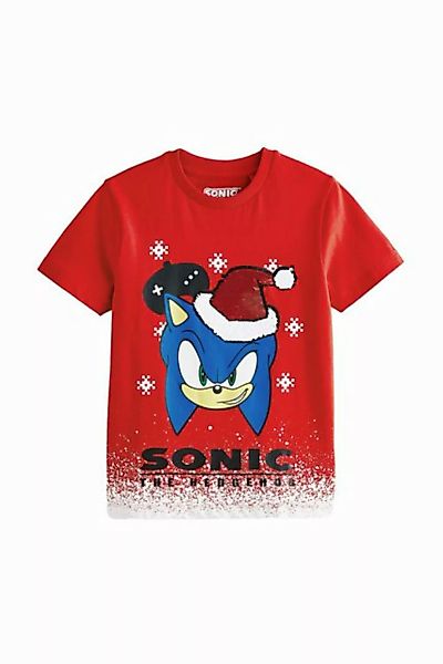 Next T-Shirt Offizielles Sonic Weihnachts-T-Shirt (1-tlg) günstig online kaufen