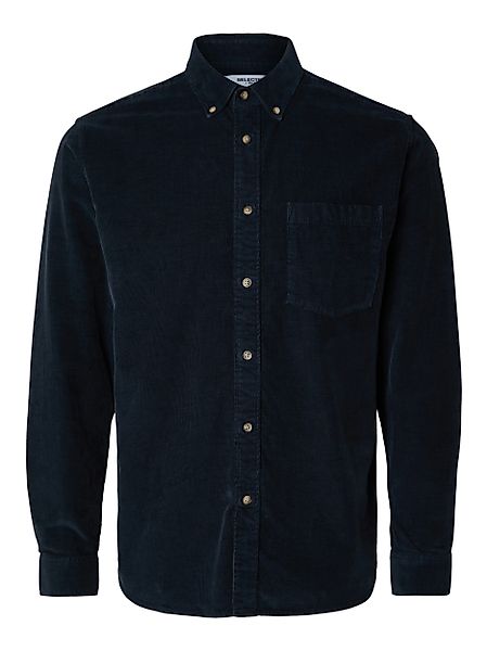 Selected Langarmhemd SLHREG-DAN CORD SHIRT LS günstig online kaufen
