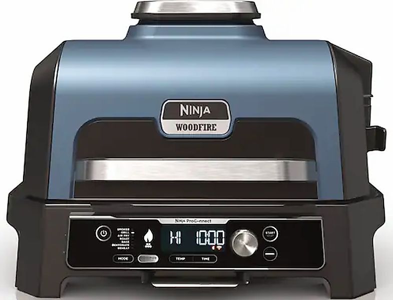 NINJA Tischgrill »Woodfire Pro Connect XL OG901EU« 1700 Elektrischer Outdoo günstig online kaufen