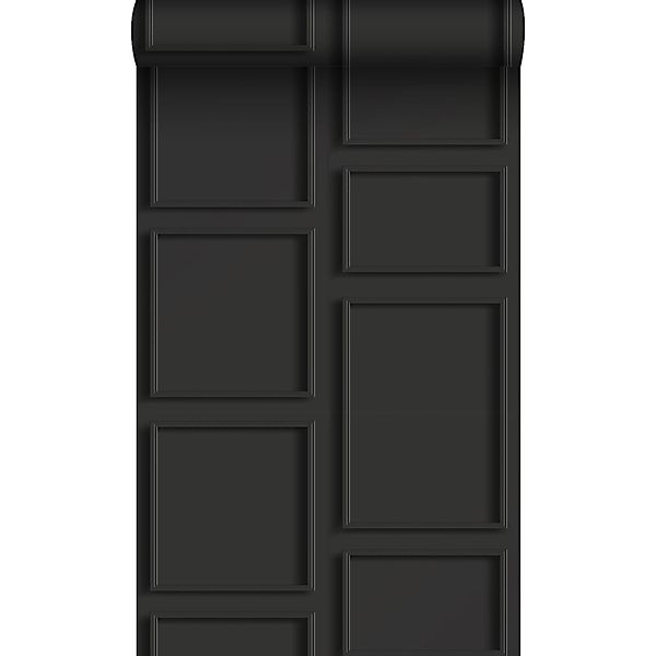 Origin Luxury Wallcoverings Tapete Holzwandverkleidung Schwarz 53 Cm X 1005 günstig online kaufen