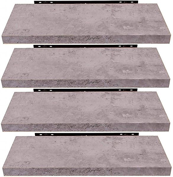 EUGAD Wandregal, 4-tlg., Holz Board Modern günstig online kaufen