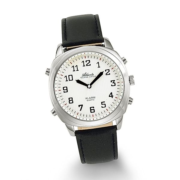 Atlanta Quarzuhr Atlanta 8908/19 silber sprechende günstig online kaufen