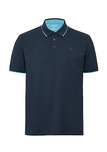s.Oliver Poloshirt Big Size (1-tlg) Kragen, Köpfe, Logo günstig online kaufen