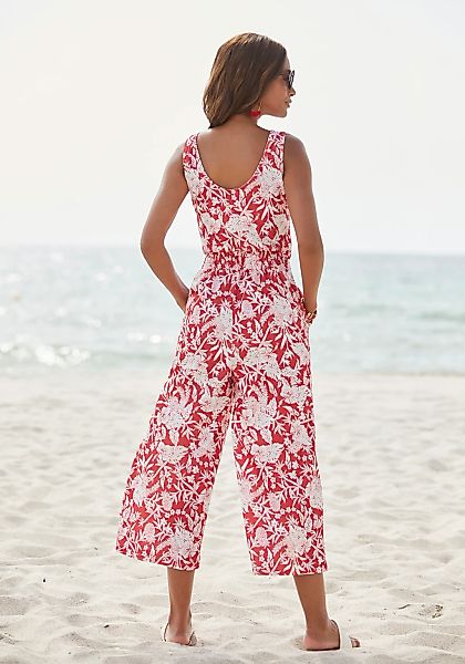 LASCANA Overall mit Wickeloptik und V-Ausschnitt günstig online kaufen