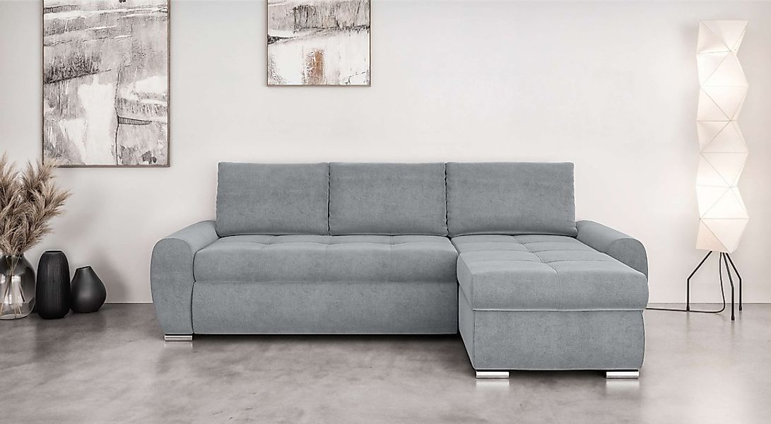 INOSIGN Ecksofa "HAVERHILL Schlafsofa mit Bettkasten, Maße B/H/T: 237/89/16 günstig online kaufen