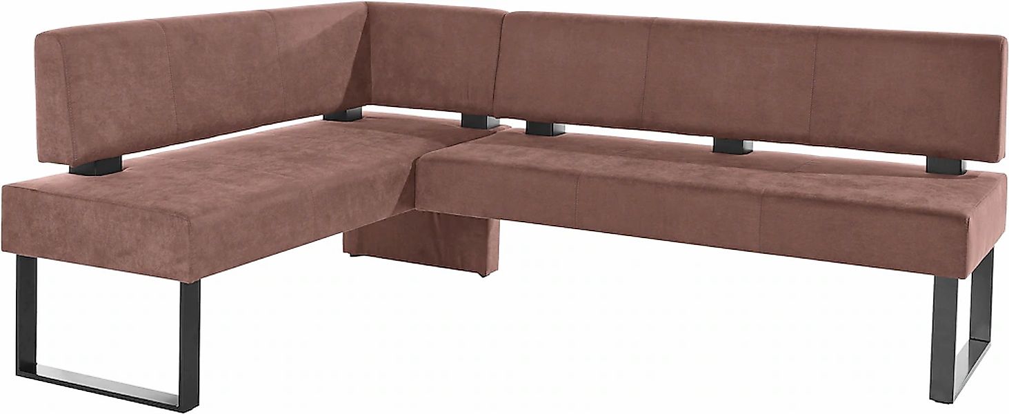 Home affaire Eckbank "Oliver mit Metallgestell, Küchenbank" verschiedene Be günstig online kaufen