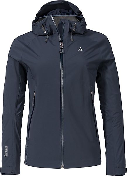 Schöffel Outdoorjacke navy blazer mit Kapuze, wasserdicht, winddicht, atmun günstig online kaufen