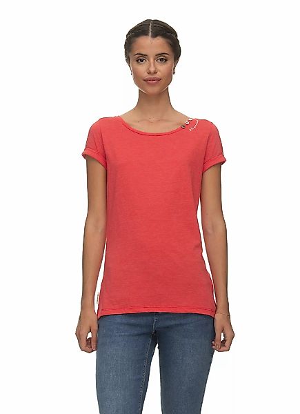 Ragwear Shirt Florah Organic red günstig online kaufen