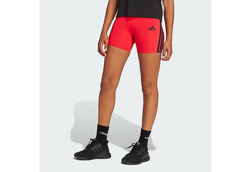 adidas Sportswear Shorts ESSENTIALS 3-STREIFEN HIGH WAISTED KURZE LEGGINGS günstig online kaufen