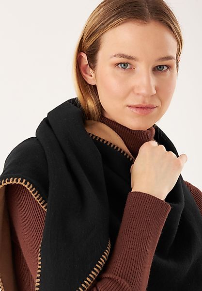 Codello Dreieckstuch, mit Kontrast-Stitching günstig online kaufen