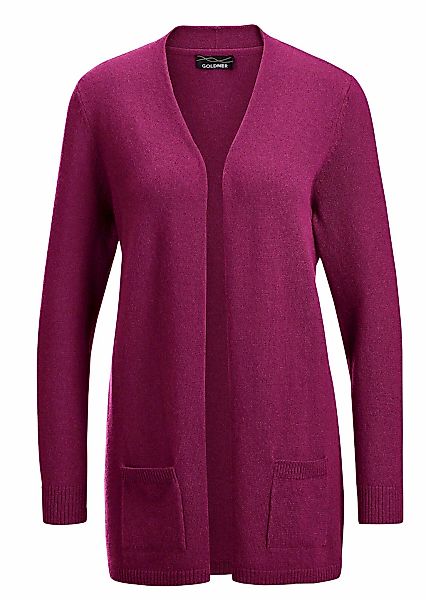 GOLDNER Strickjacke "Langarm Feinstrick-Cardigan" günstig online kaufen