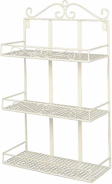 Ambiente Haus Deko-Wandregal »Wandregal - antikweiss 50cm« 1 tlg. günstig online kaufen