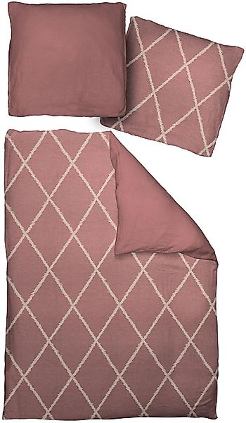 Adam Bettwäsche "Casket Valdelana light" 2 Stk. aus 100 % Bio-Baumwolle, 2 günstig online kaufen