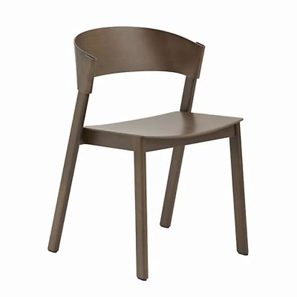 Stapelbarer Stuhl Cover holz natur / Holz - Muuto - Holz natur günstig online kaufen