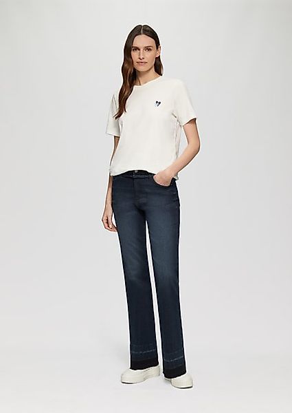 s.Oliver 5-Pocket-Jeans Flared Jeans / Slim Fit / Mid Rise / Bootcut Leg / günstig online kaufen